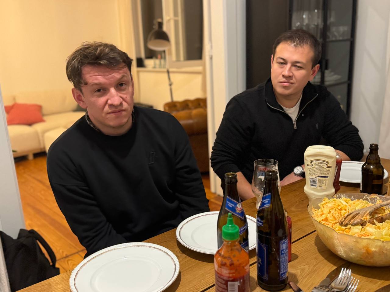 Volle Konzentration am Tisch